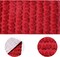 Red Soft Plush Faux Fur Jacquard Heart Table Runner – Valentine’s Day, Seasonal Kitchen & Dining Table Decor for Home Parties, 13 x 72 Inch